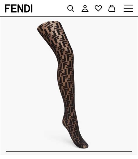 fendi skims stockings|fendi high heel stockings.